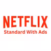 Netflix Standard with Ads logo